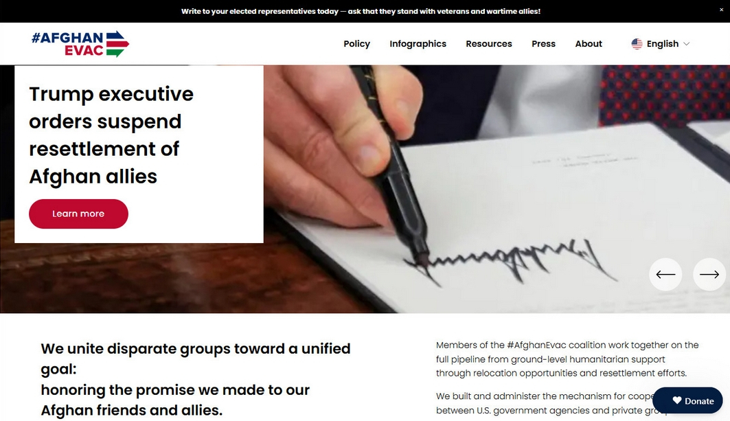 evacuate support keep promise to afghan allies afghanistan